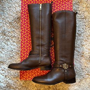Tory Burch Tall Brown Boots